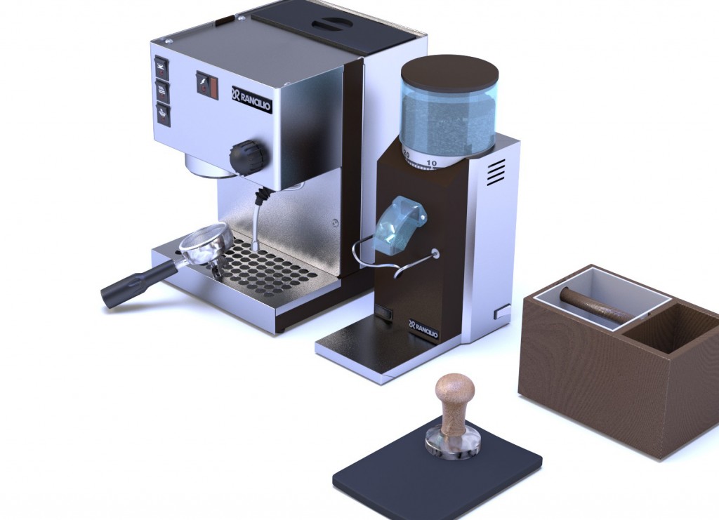 Espresso machine and coffee grinder preview image 1